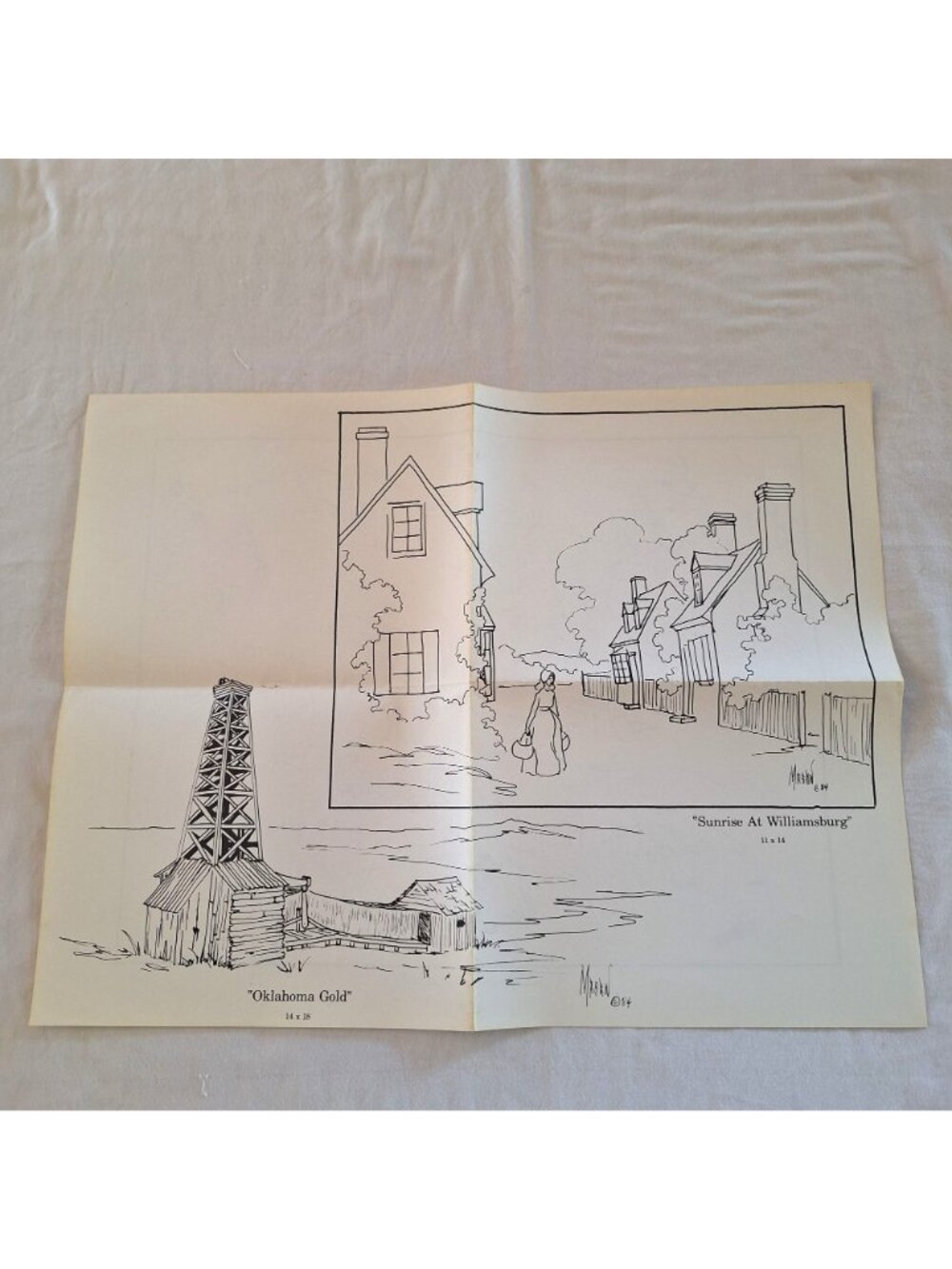 Country Style Landscapes Volume II JoAnne Moore-Lindelof Book Drawings Painting - Picture 8 of 12